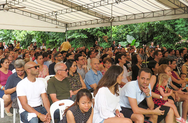 Fête de fin d'année, rassemblement de la communauté LPE